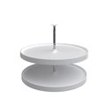 Rev-A-Shelf Rev-A-Shelf Polymer Full Circle 2Shelf Lazy Susan for Corner Base Cabinets LD-2062-32-11-1